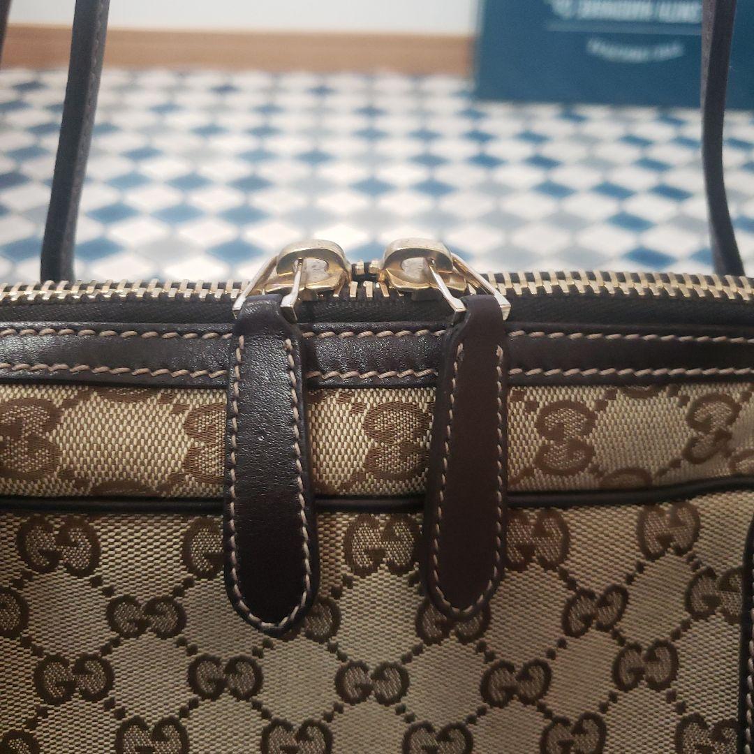ほみグッチインターロッキングGG　ニューブリットボストンバッグ