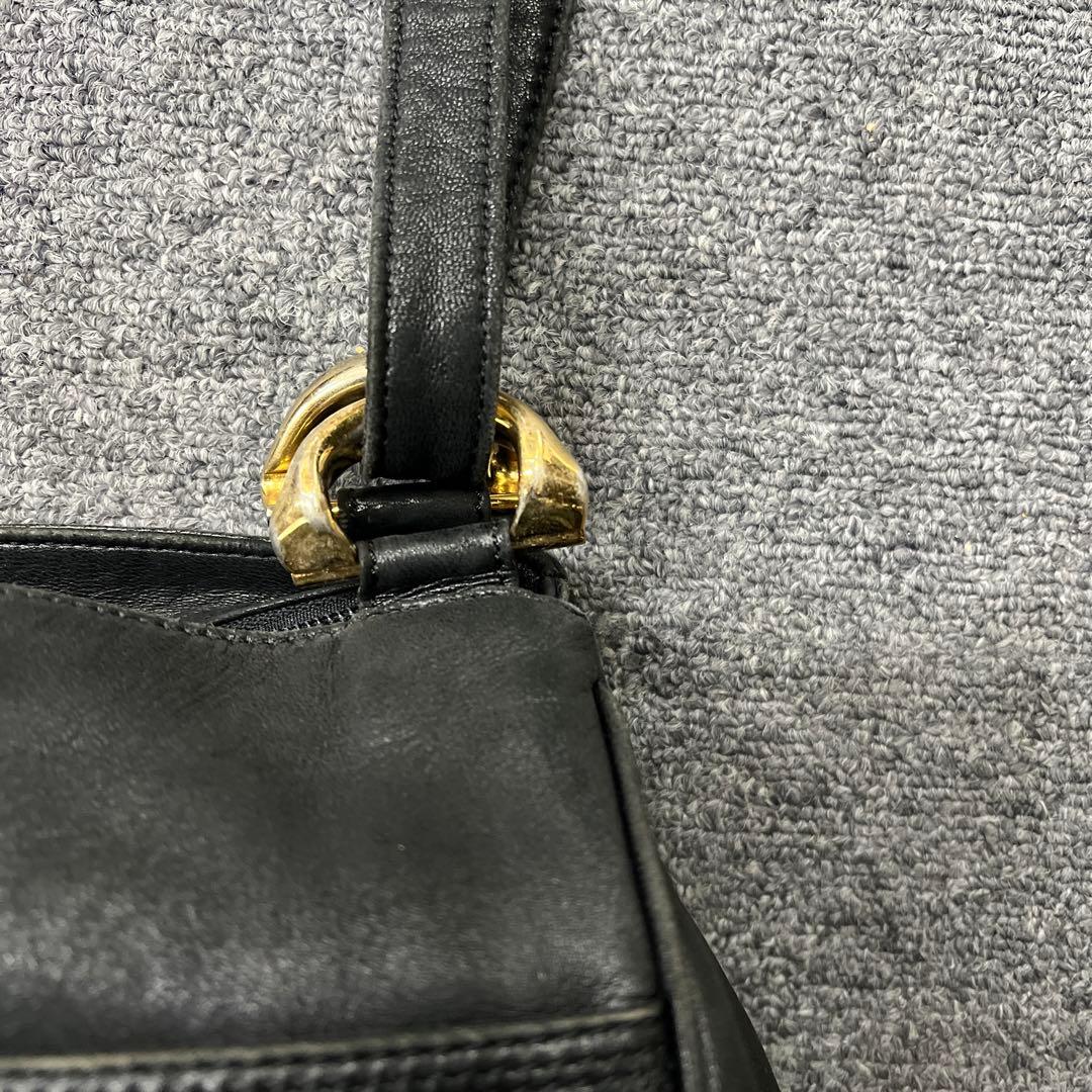 m*格様 16 ロエベ LOEWE ショルダーバッグ　アナグラムロゴ　ナッパレザ