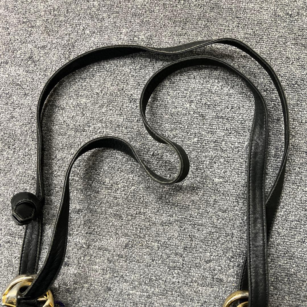 m*格様 16 ロエベ LOEWE ショルダーバッグ　アナグラムロゴ　ナッパレザ