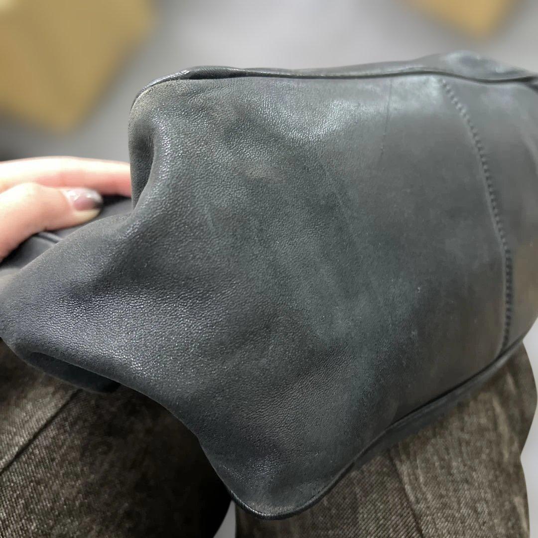 m*格様 16 ロエベ LOEWE ショルダーバッグ　アナグラムロゴ　ナッパレザ