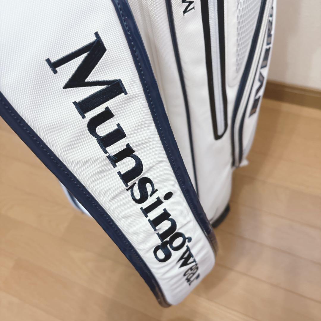 K406 Munsing wear EVERNAVY キャディバック