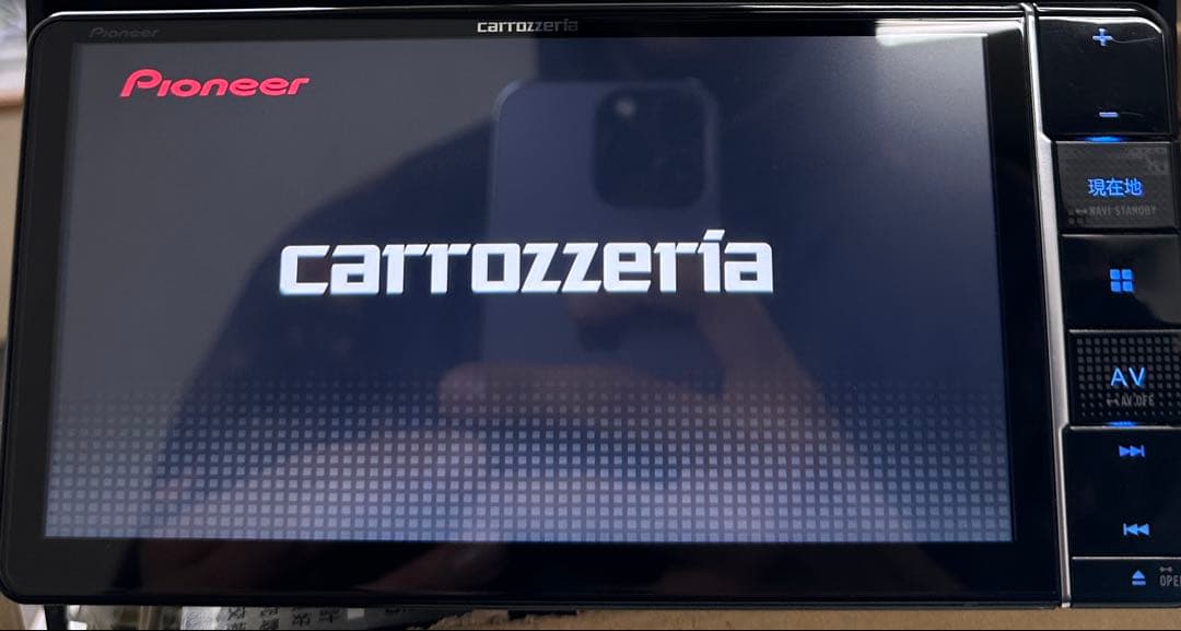 カロッツェリア 楽ナビ AVIC-RW710 地図データ2025