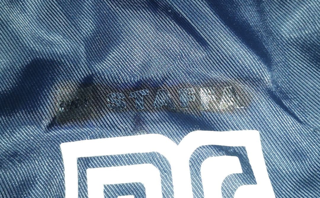 【匿名配送】【入手困難】鹿島アントラーズ　ベンチコート　紺　赤　90s