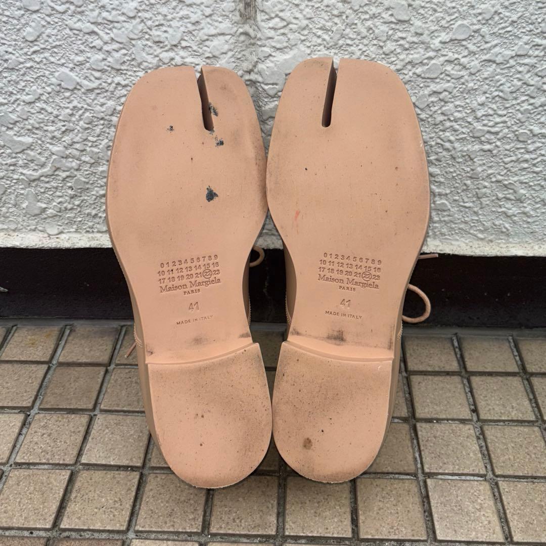 Maison Margiela タビ ラバーレースアップ　41