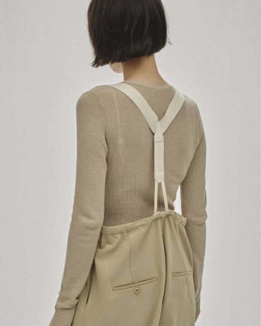 【todayful】Suspenders Highwaist Pants 36