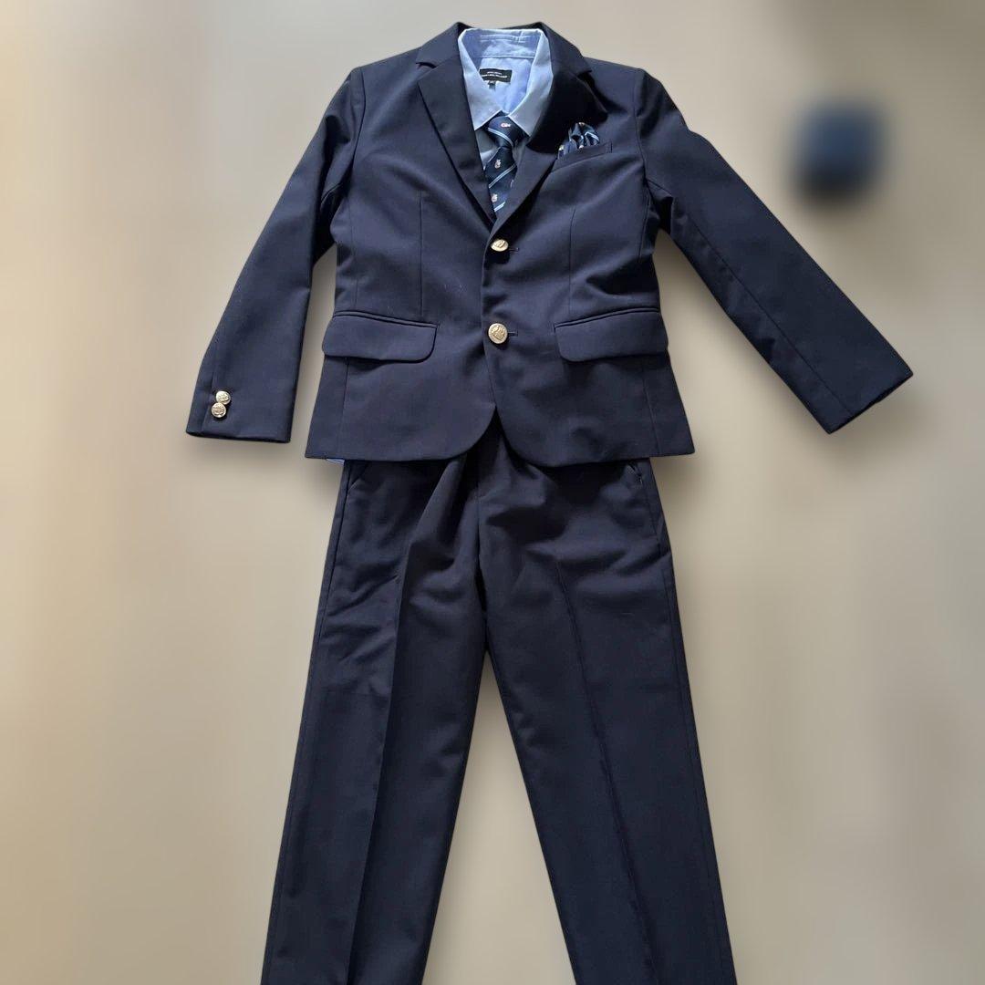 グリーンレーベル　フォーマルスーツ 130cm 5点セット　卒業式や入学式に！