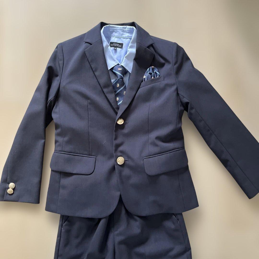 グリーンレーベル　フォーマルスーツ 130cm 5点セット　卒業式や入学式に！