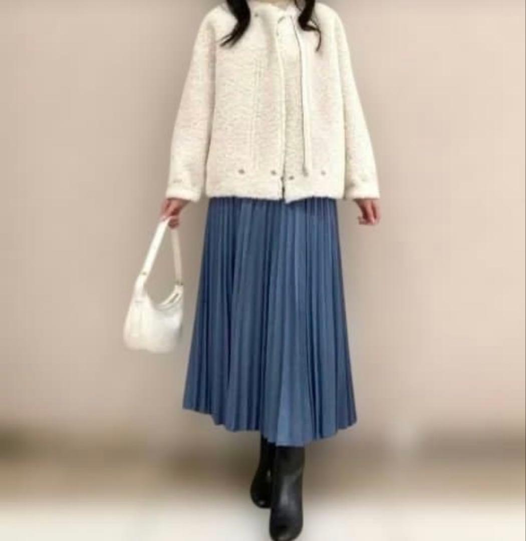 アルアバイル/フェイクプードルブルゾン