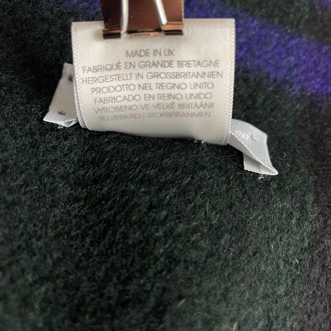 Joshua Ellis カシミヤ 大判 ストール ジョシュアエリス 英国製