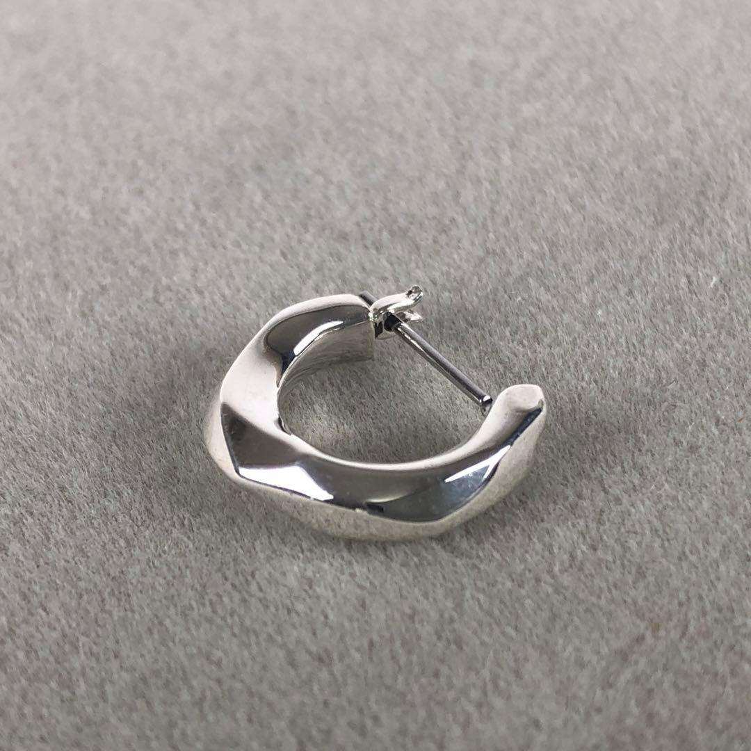 GARNI ガルニ Crockery クロッケリー フープ ピアス silver