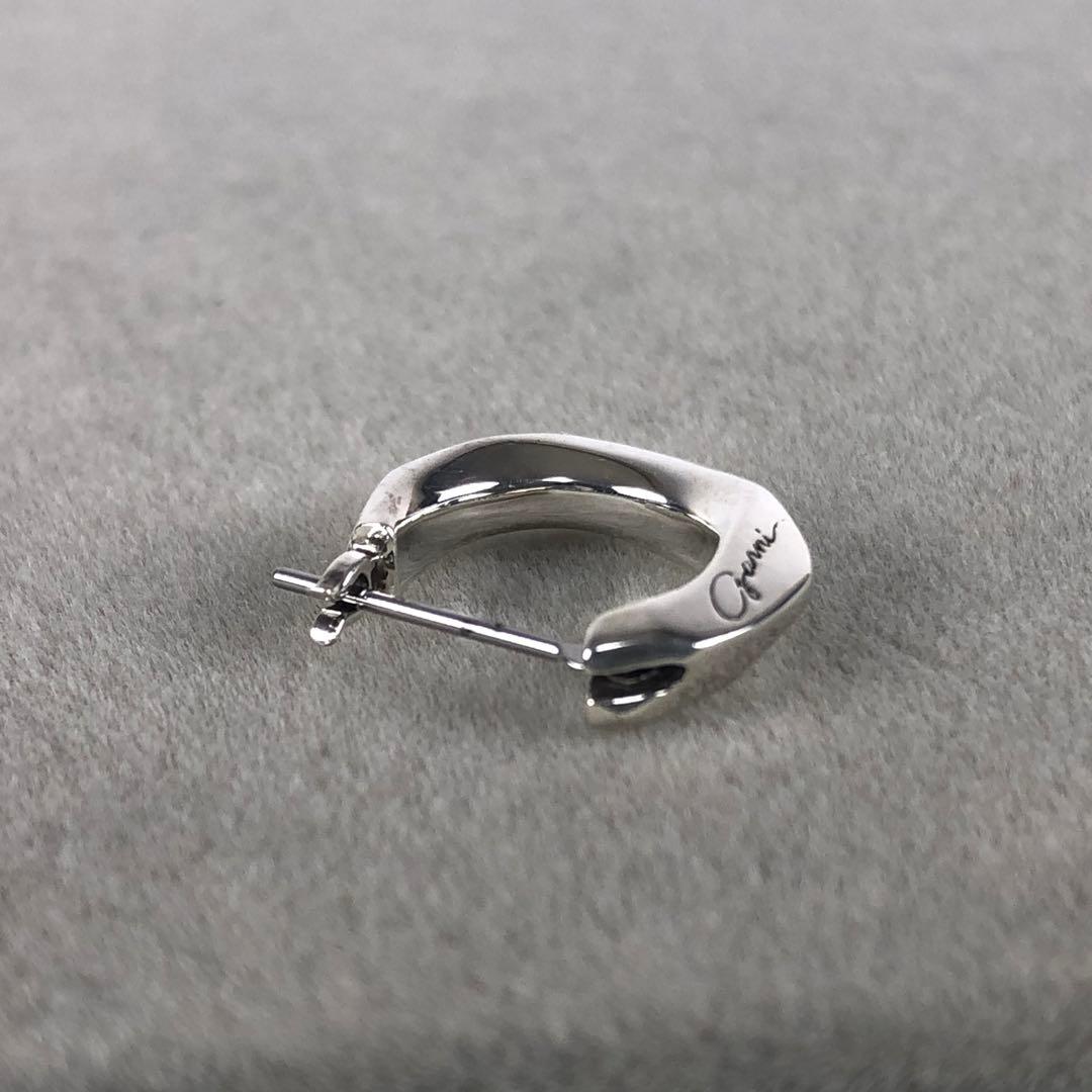 GARNI ガルニ Crockery クロッケリー フープ ピアス silver