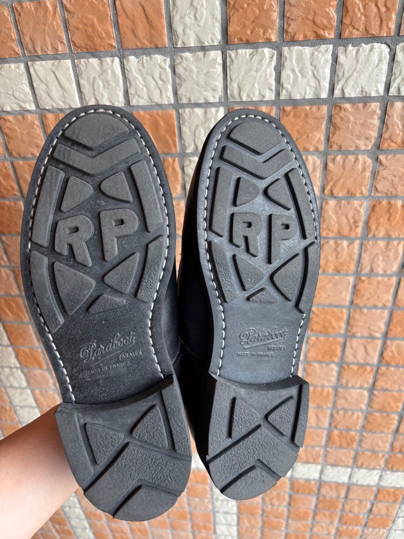 パラブーツ　シャンボード　ブラック　5.5