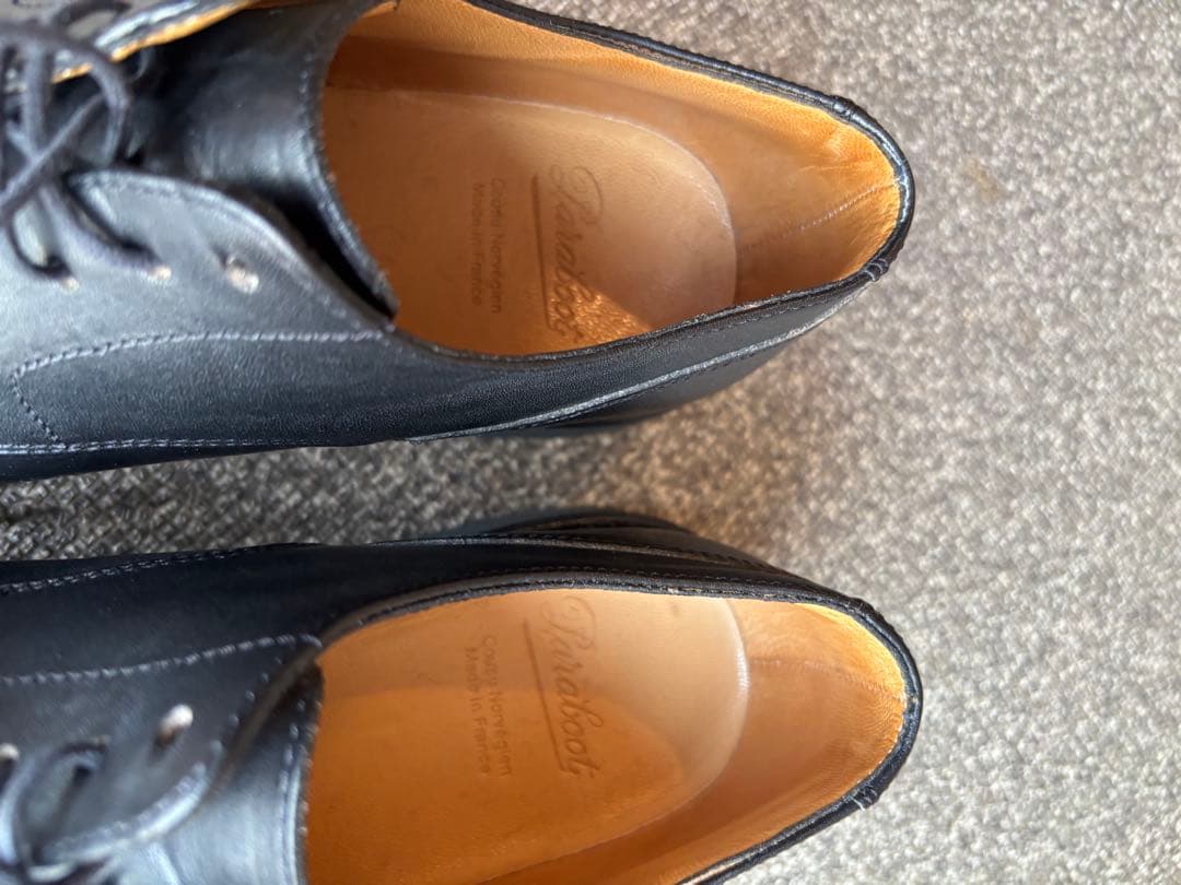 パラブーツ　シャンボード　ブラック　5.5