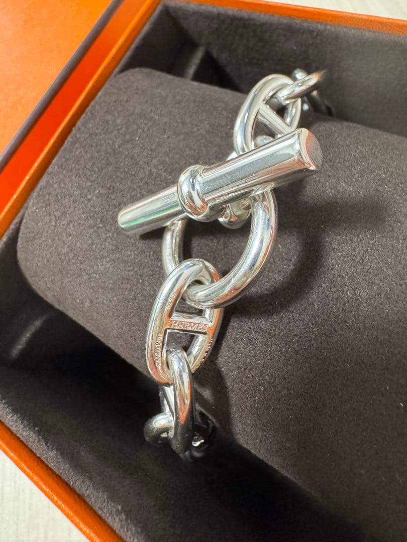 【新品未使用】安心鑑定可能　エルメスシェーヌダンクル MM16