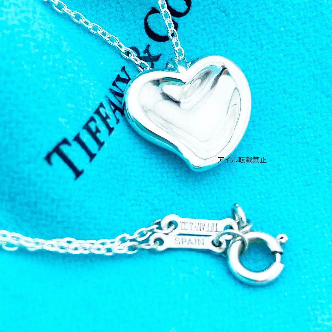 新品 ギフト包装 ティファニー フルハートネックレス中
