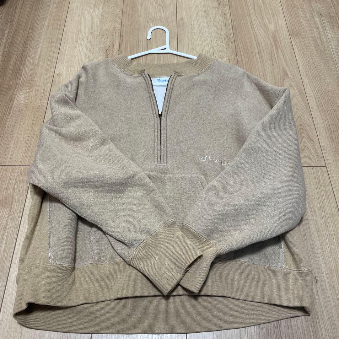 【Champion / チャンピオン】別注ハーフZIP リバースウィーブ