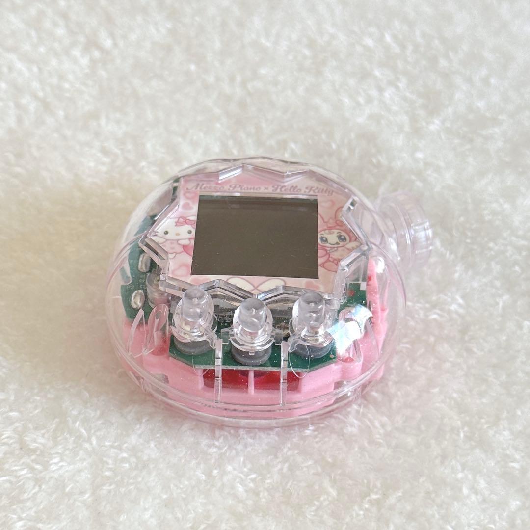 たまごっちパラダイス カスタム シェル パウダーラメ クリアピンク