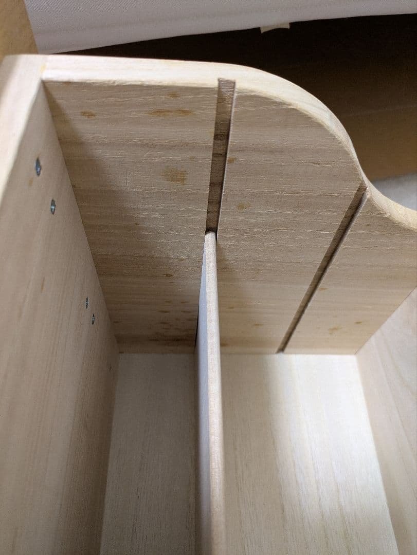 【浜本工芸 学習デスク3点セット】②袖ワゴン