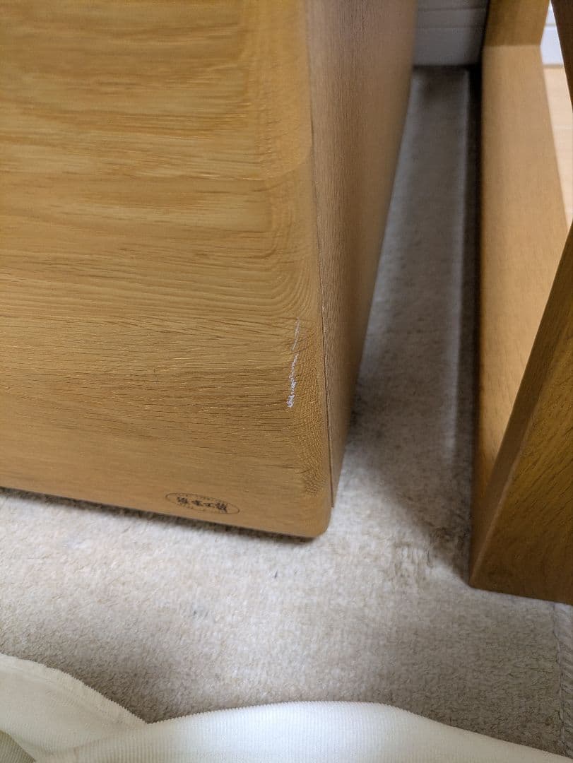 【浜本工芸 学習デスク3点セット】②袖ワゴン