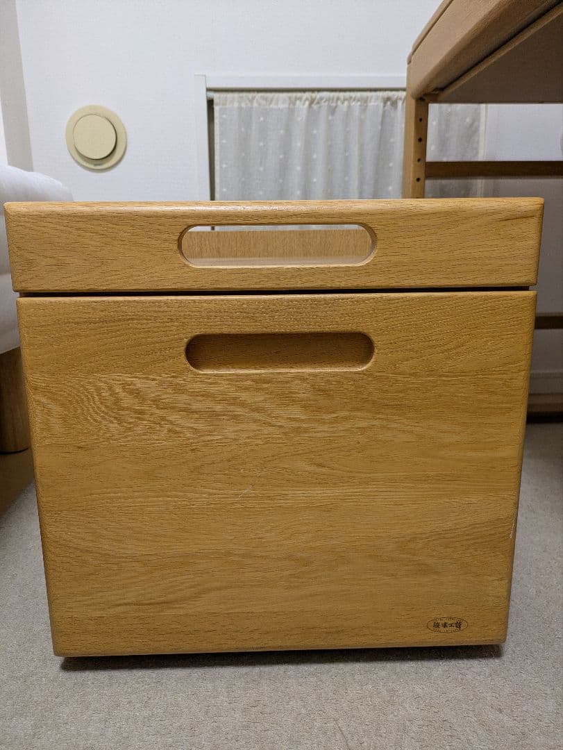 【浜本工芸 学習デスク3点セット】②袖ワゴン