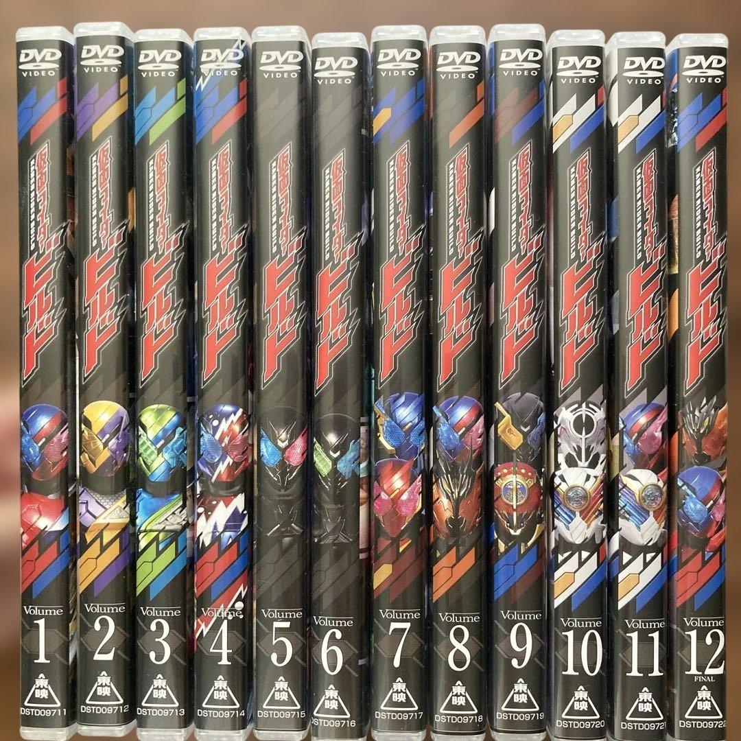 仮面ライダービルド DVD 全12巻