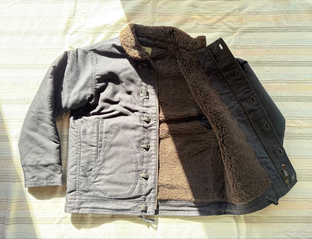 ジャケット・アウター Nigel Cabourn 40s CLIP JACKET NAVY 48