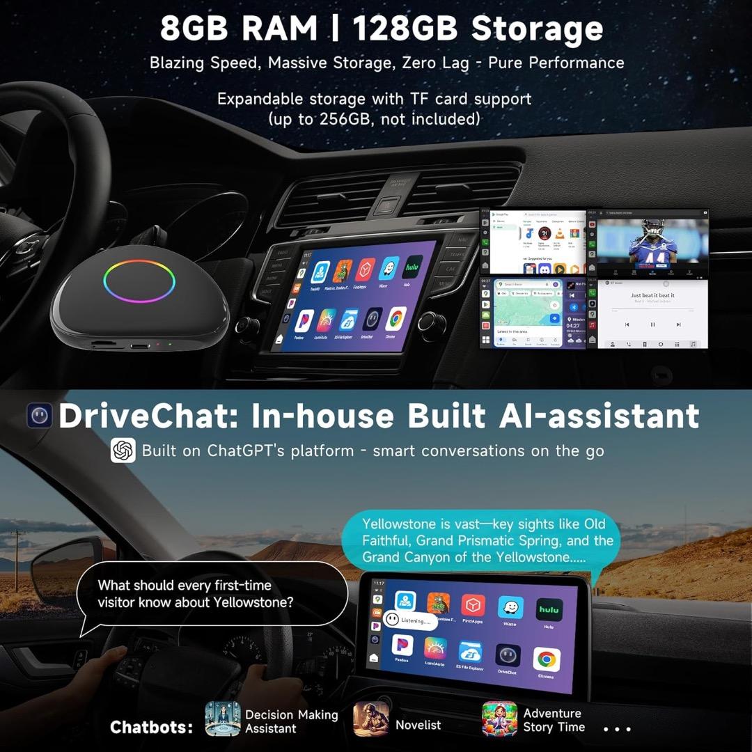 ATOTO AI BOX CAR PLAY ChatGPT対応 動画