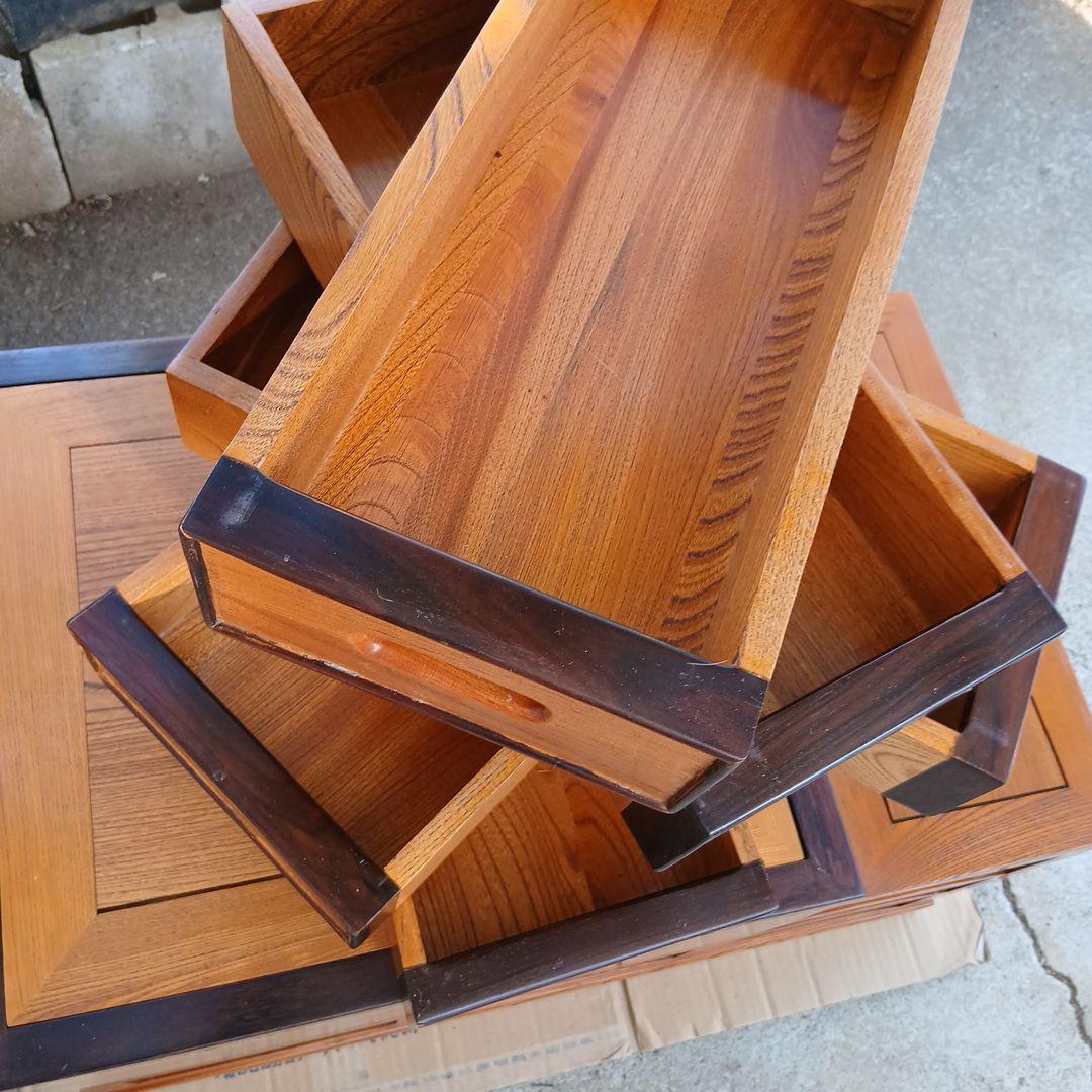 レトロ⭐️無垢材天然木高級囲炉裏いろり⭐️