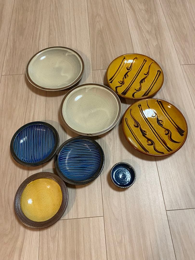 太田哲三窯　湯町窯　民藝　8点セット