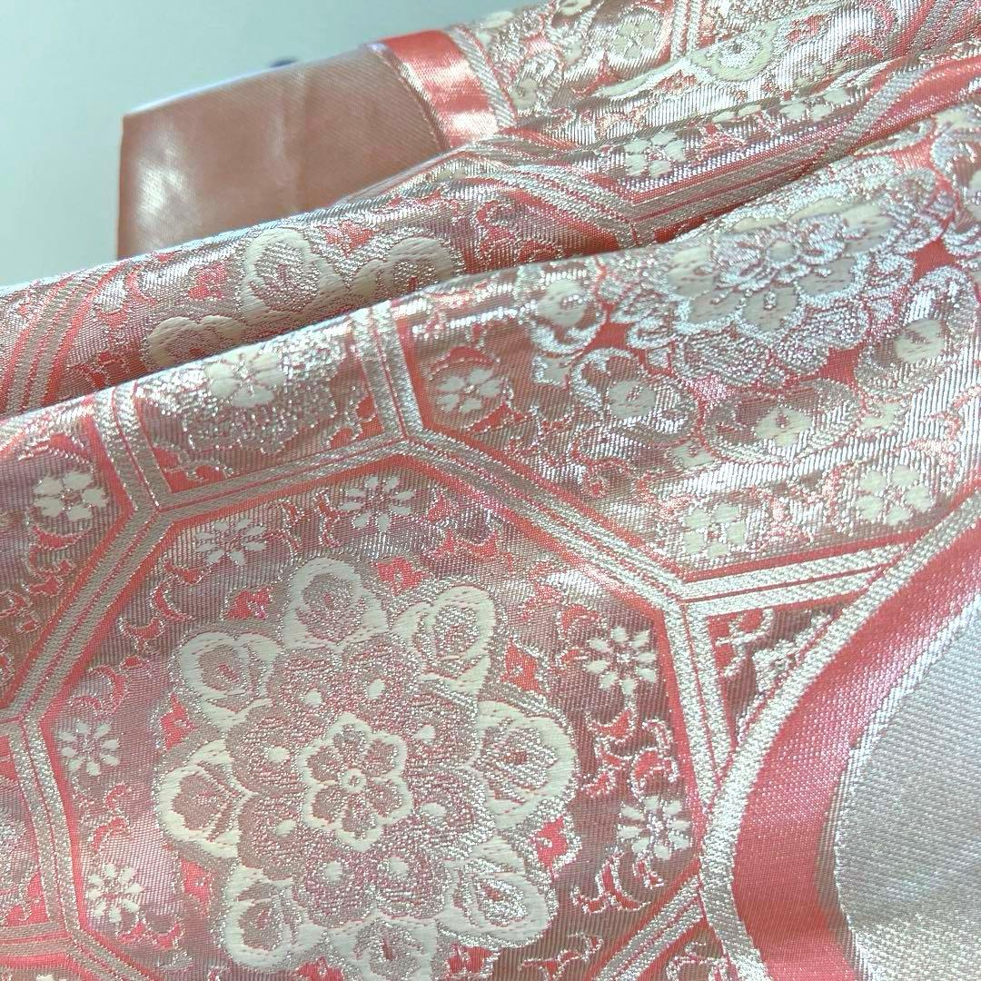 489 振袖フルセット 正絹 紺 ネイビー 青紫 桃 金彩 暈し染め 華やか