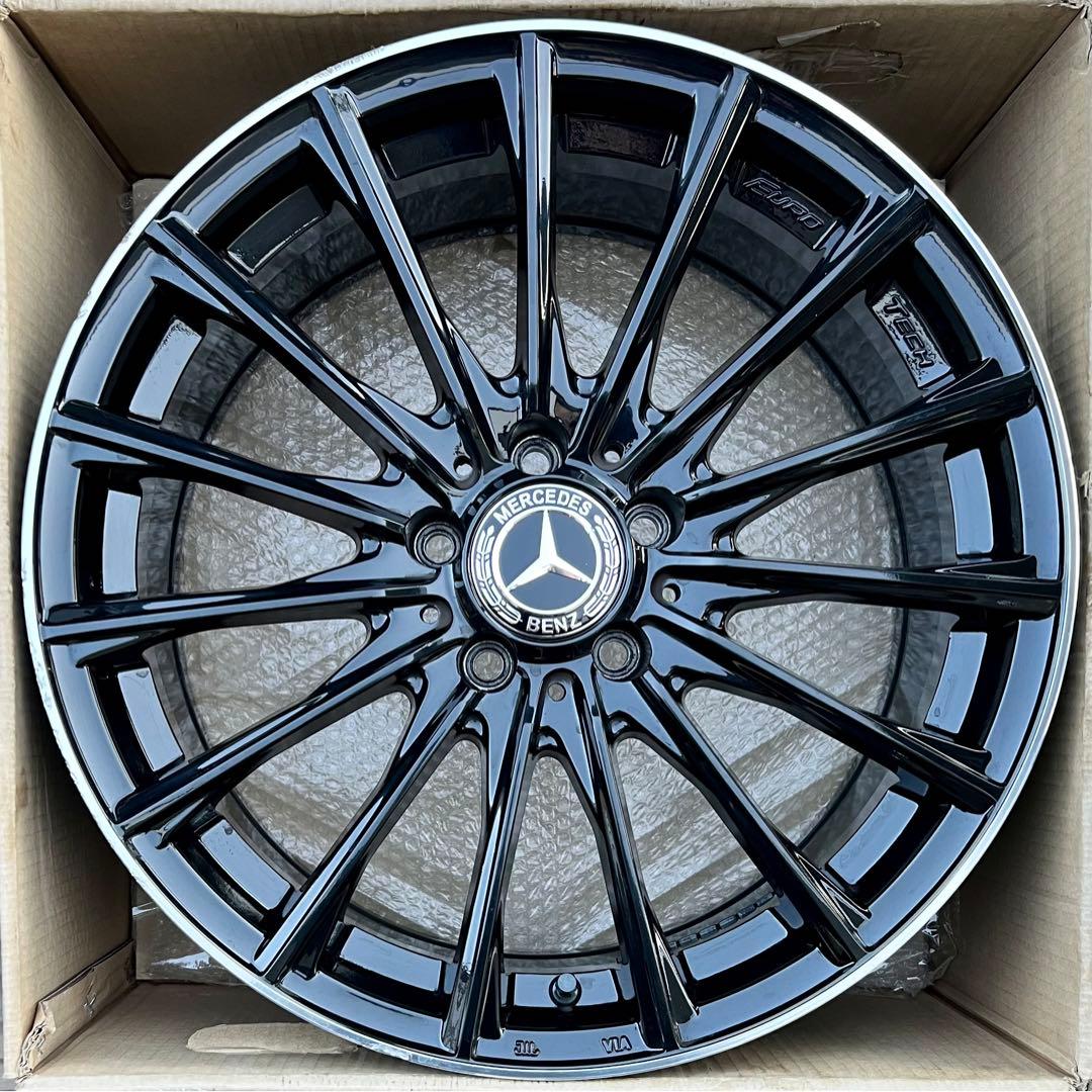 ベンツ Aクラス　Bクラス　Cクラス W205ユーロテックホイール18インチ4本