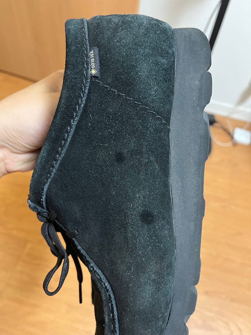 CLARKS wallabees 黒スエード