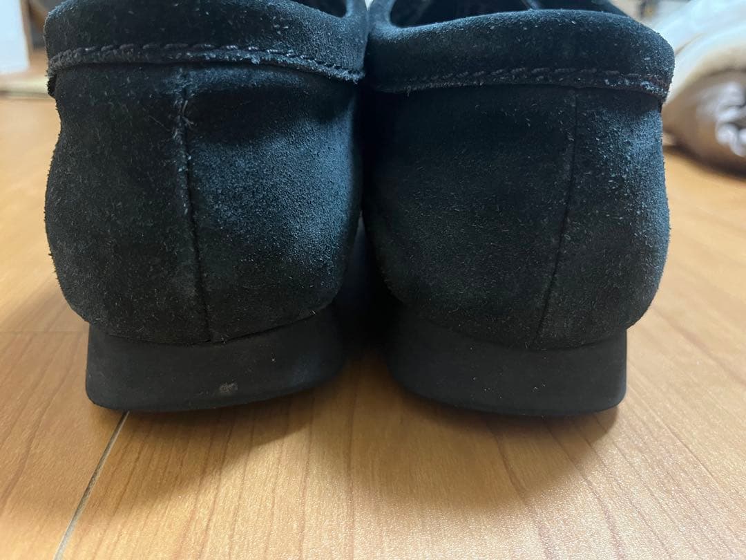 CLARKS wallabees 黒スエード