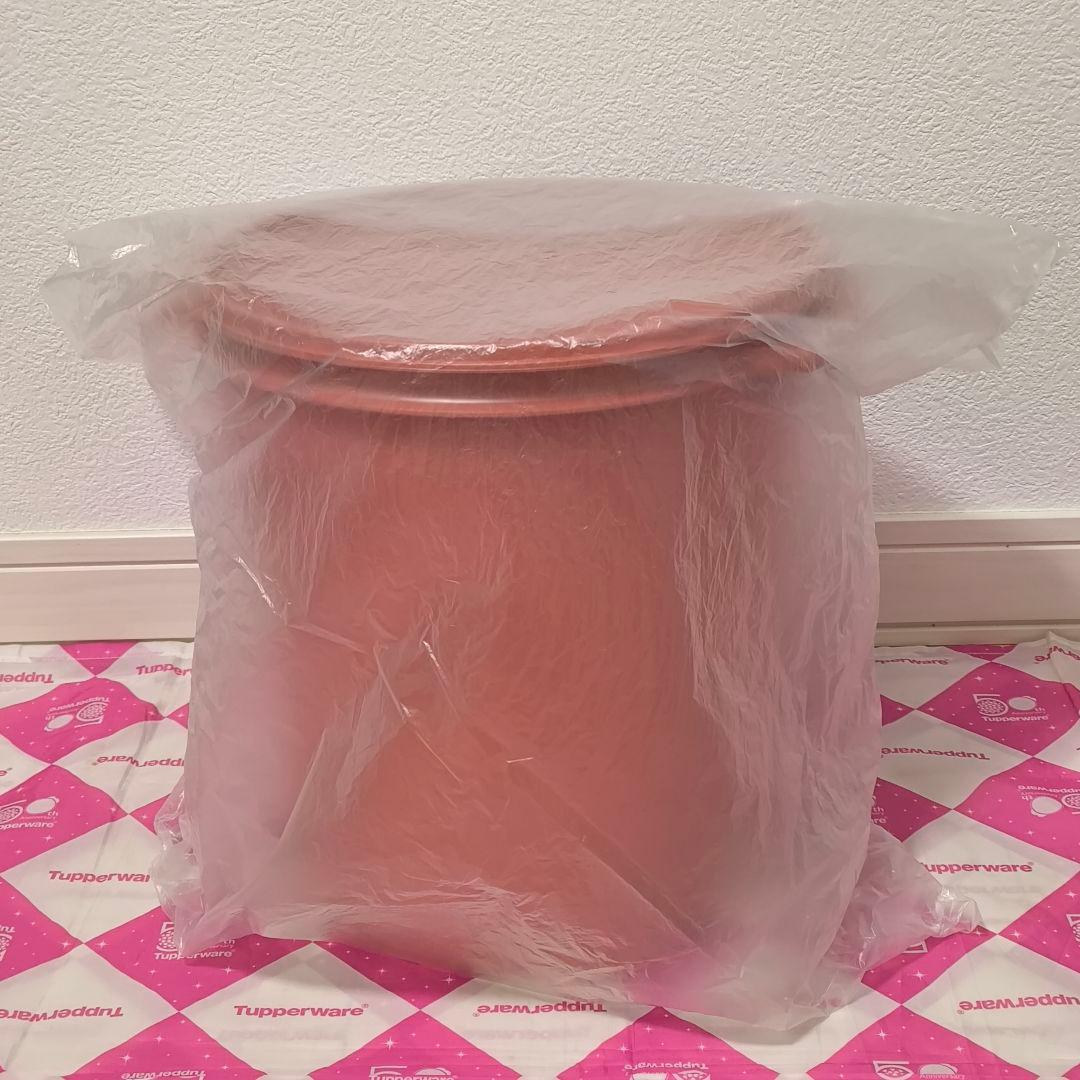 タッパーウェア マキシクイーンデコレーター サーモン色 Tupperware