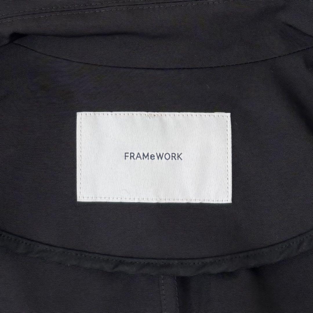 FRAMeWORK フレームワーク 撥水ポンチョトレンチコート 38