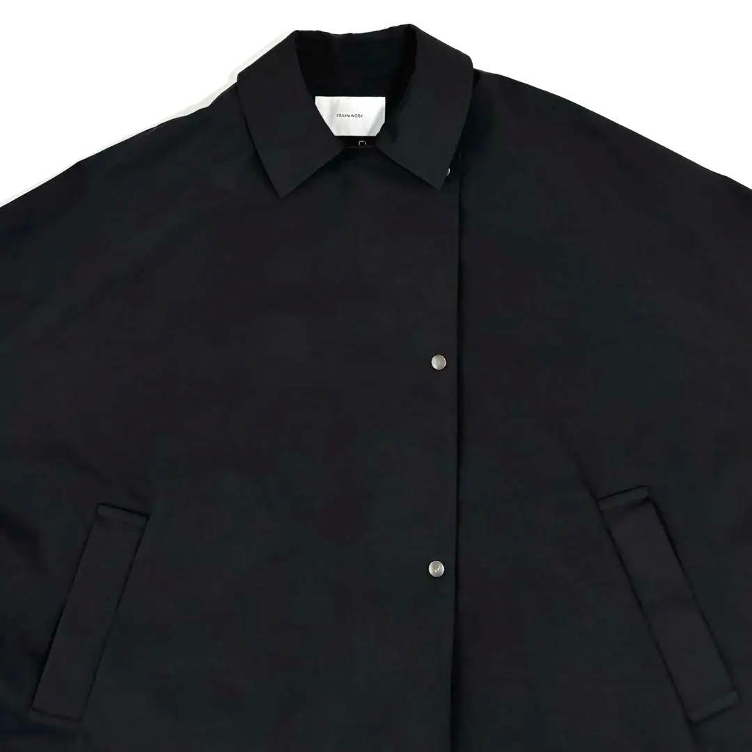 FRAMeWORK フレームワーク 撥水ポンチョトレンチコート 38