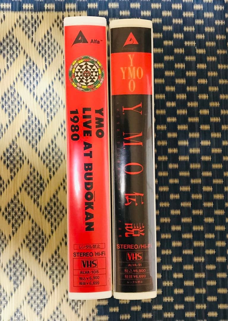 YMO VHS  2本セット　YMO伝説　LIVE AT BUDOKAN1980