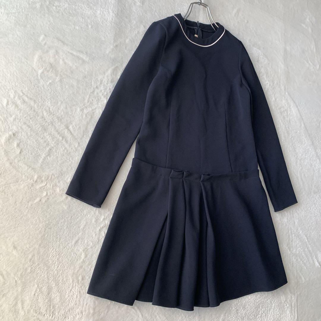 希少 イタリア製 MARNI マルニ 長袖 ワンピース フレア フォーマル