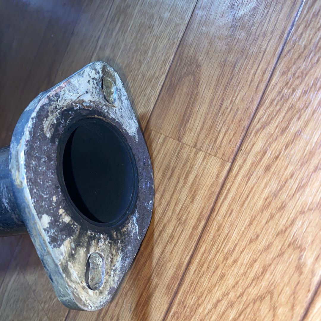 ワンオフマフラー　センター出しドルフィンテール　ダウンマフラー　L275 ミラ