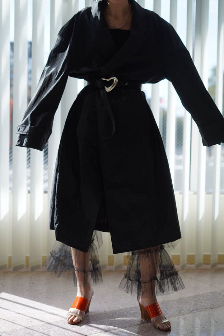 パンツ FUMIKA_UCHIDA / TULLE DRAWERS WHITE