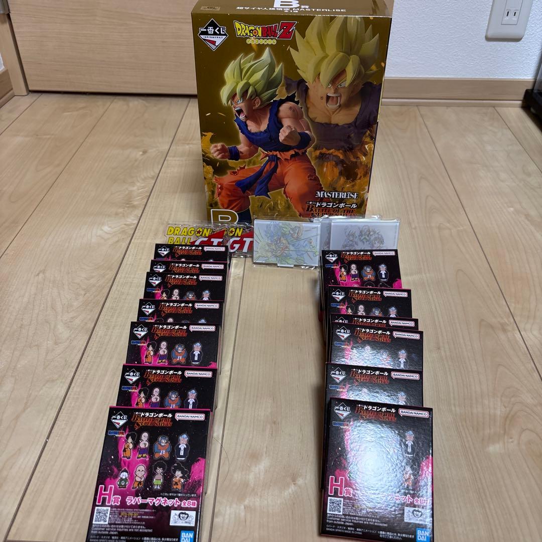 ドラゴンボール一番くじ B賞孫悟空、その他下位賞×21