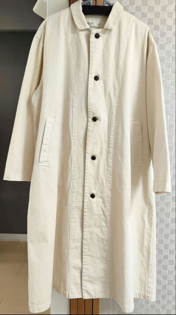 HARVESTY ハーベスティ チノクロスオーバーコート　サイズ1