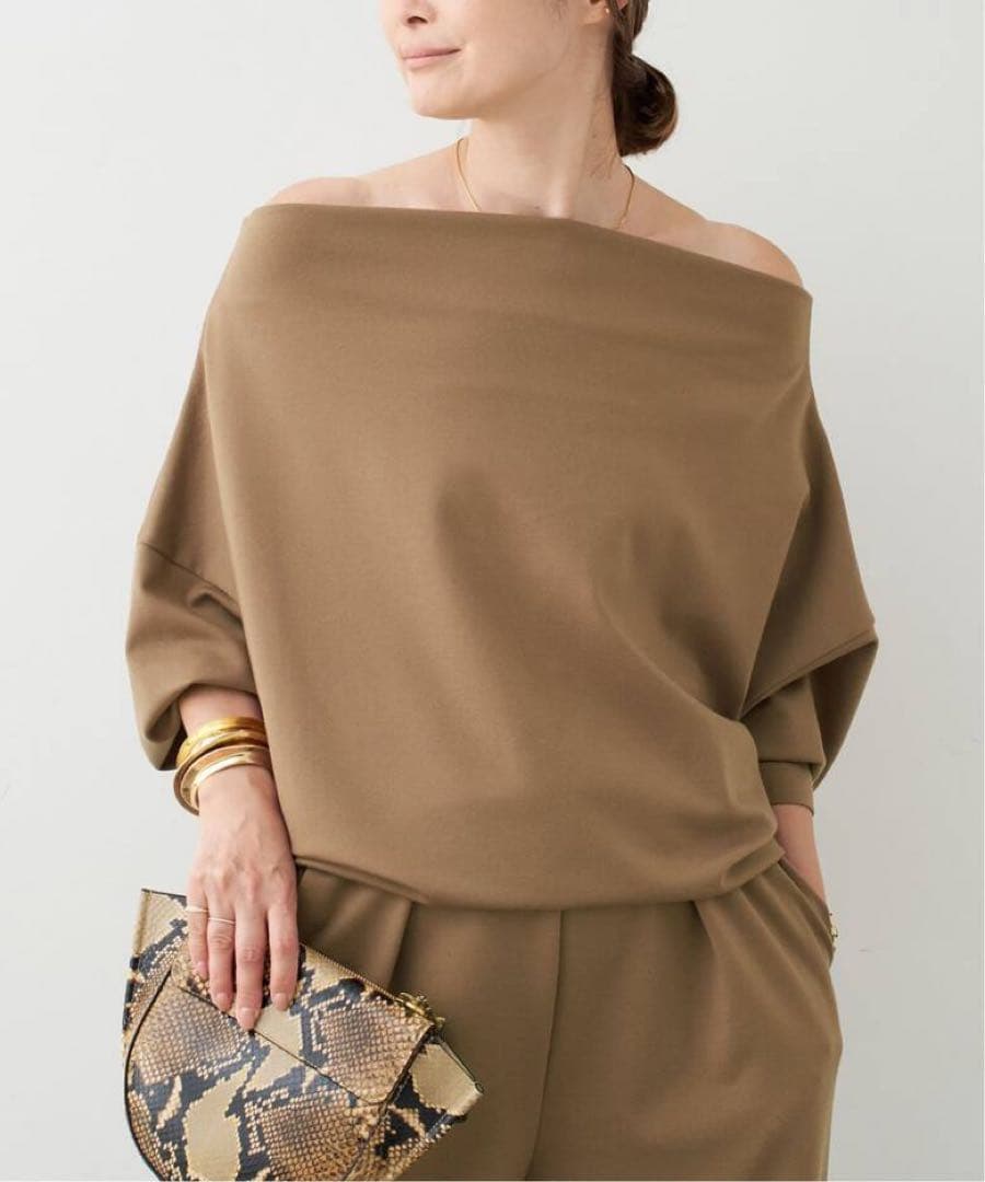 2025年 ドゥーズィエムクラス PRIMEWOOL PONTE プルオーバー