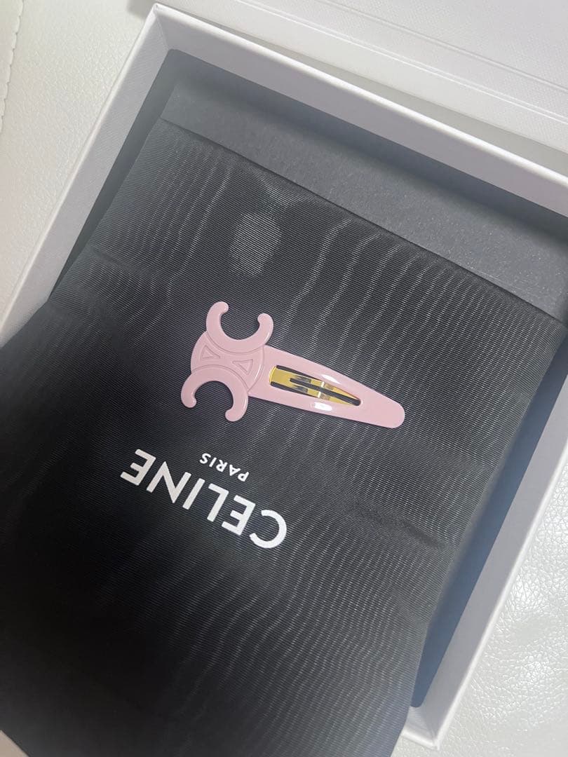 大幅値下げ✨️CELINE ラージスナップ ヘアクリップ / アセテート＆スチール