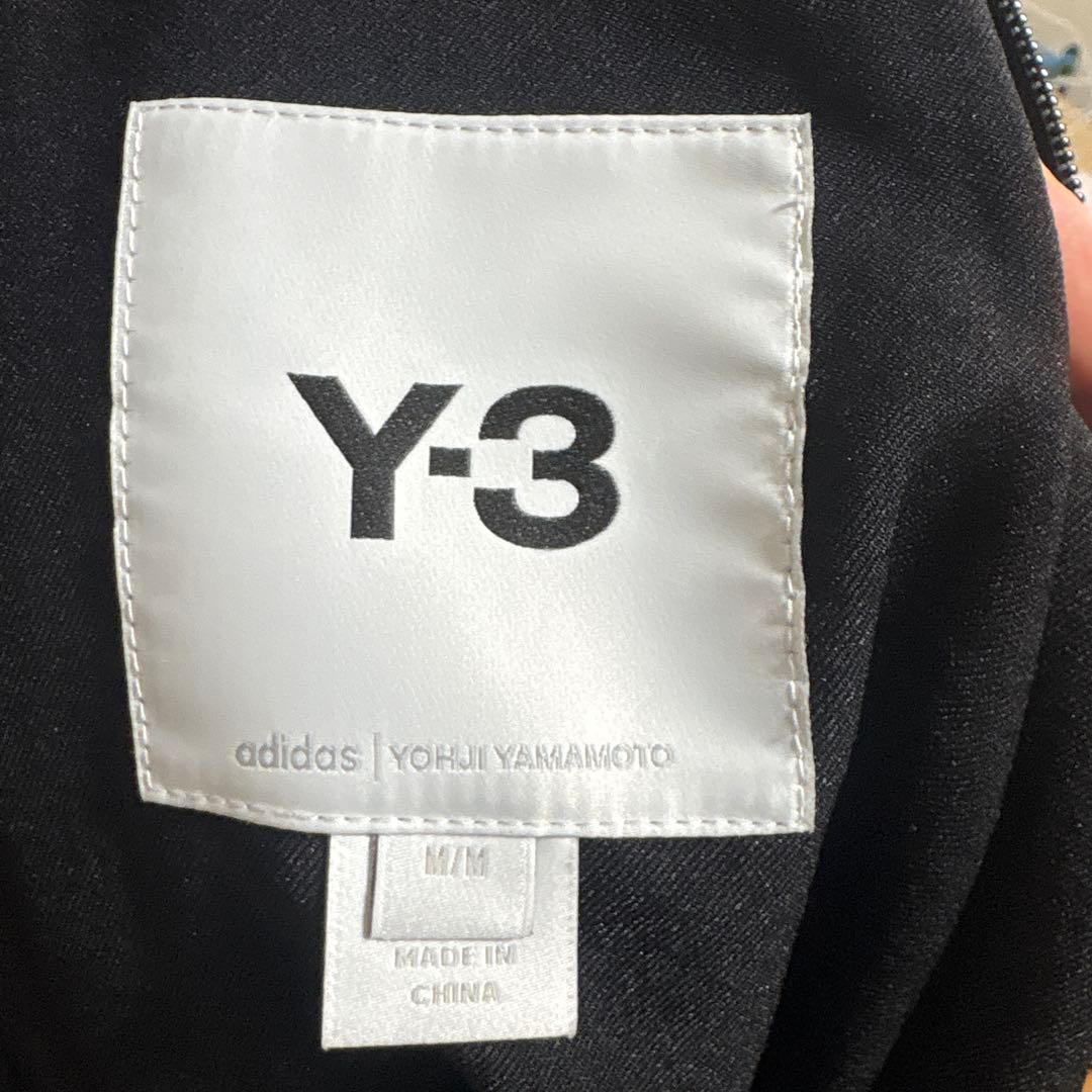 Y-3 ワイスリー ロング トラックジャケット ジャージ ブラック L相当