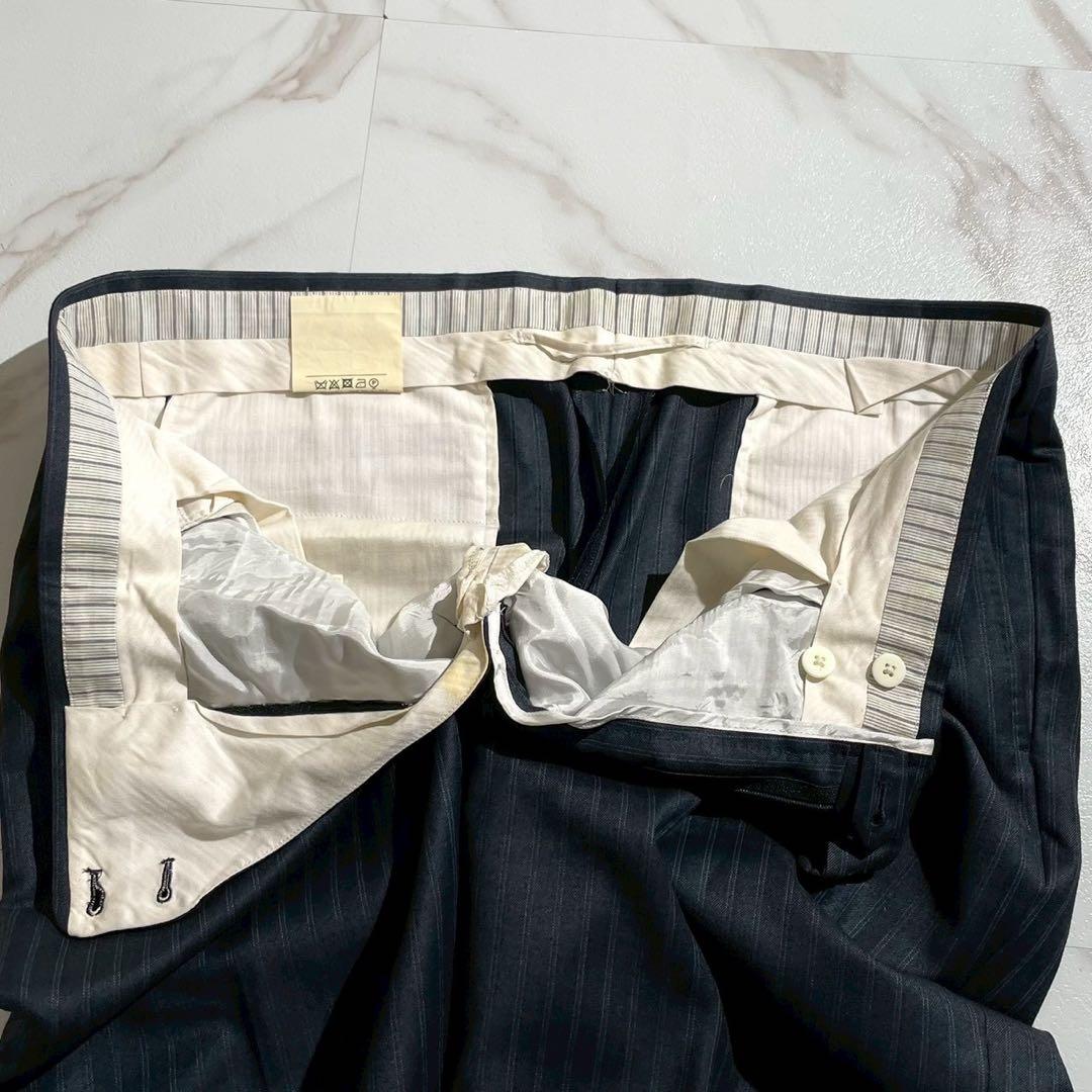 スーツ ゼニア生地 セットアップ イタリア製　高級感 XL相当　メンズ　ビジネス