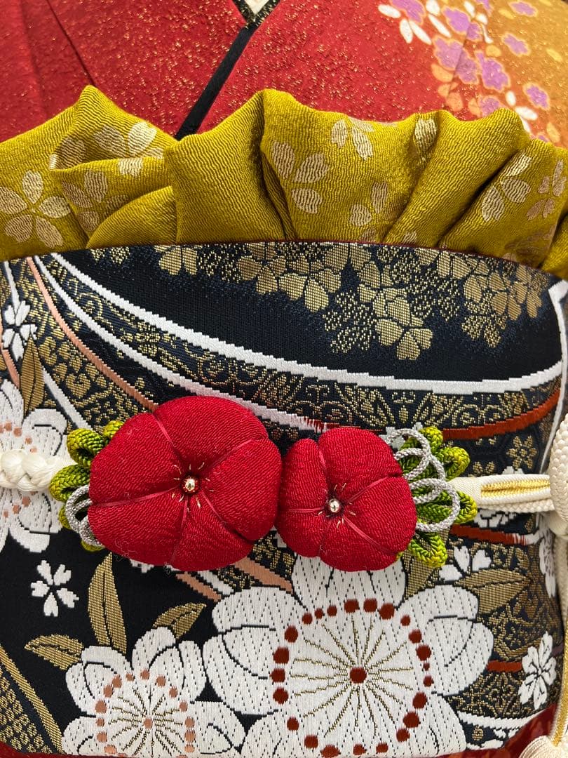 振り袖　フルセット　成人式　金彩加工　金通し　ガード加工　長襦袢付　朧　688