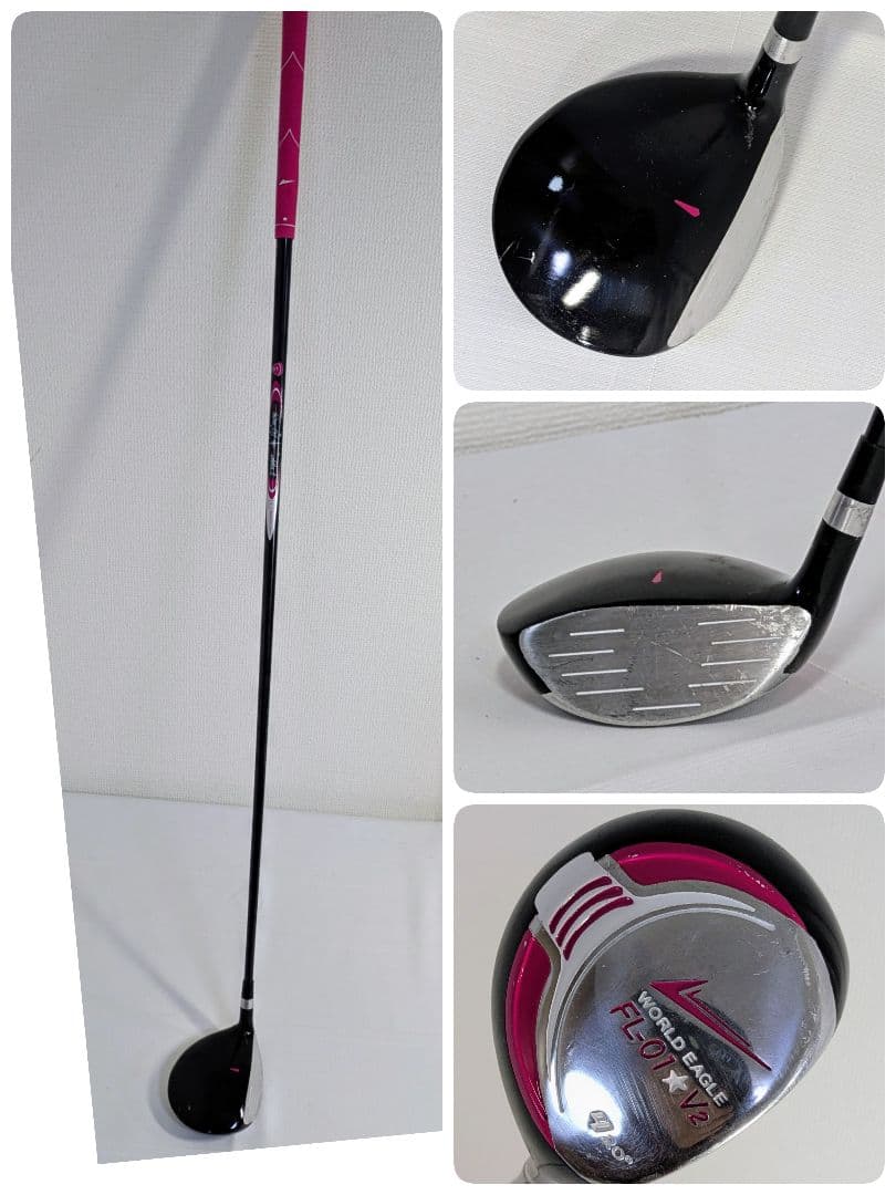 WORLD EAGLE レディースゴルフセット L 美品バッグ付