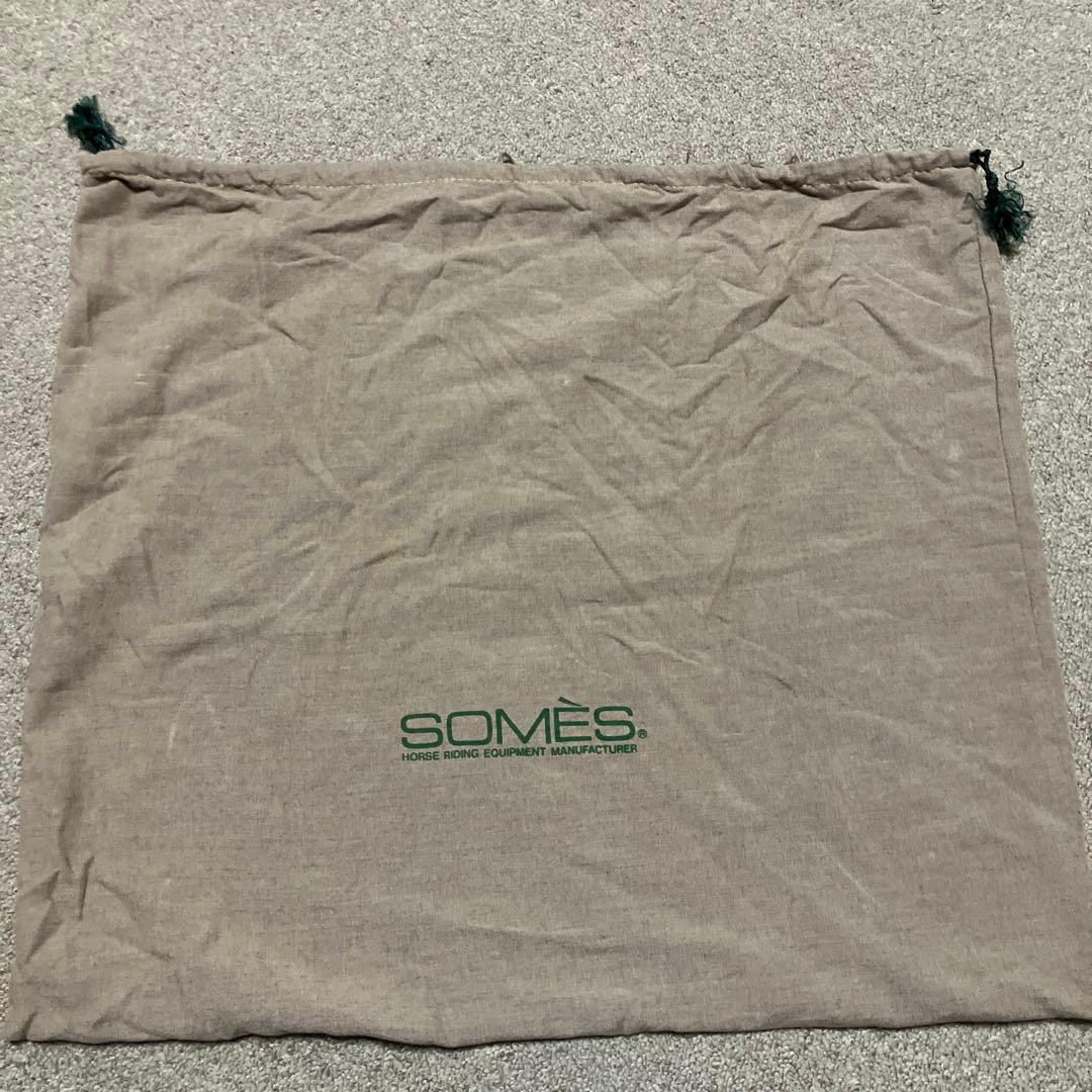 交渉可！ソメスサドル　大人メンズ ボストンバッグ　オールレザー大容量　ブラック