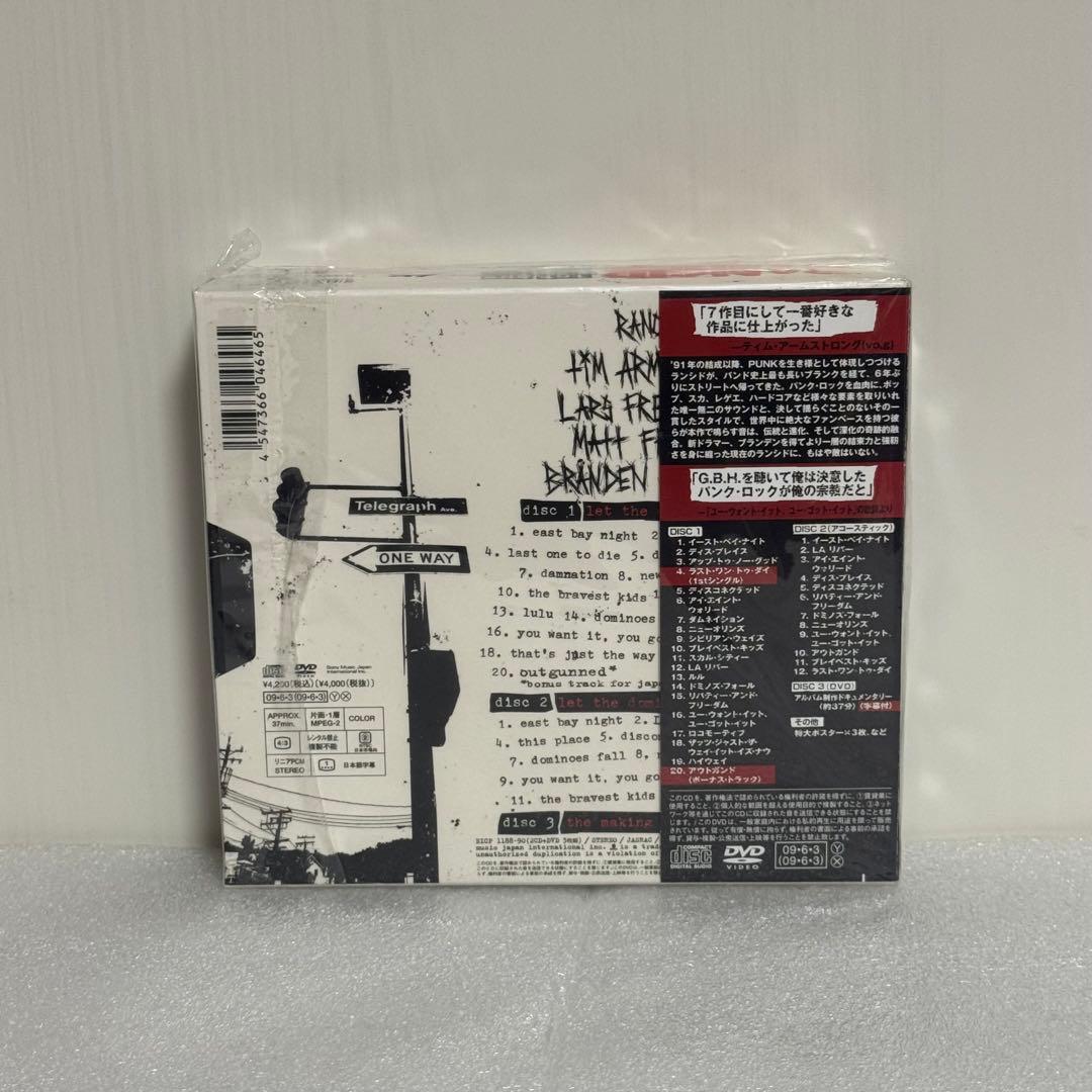 ランシド　レット・ザ・ドミノズ・フォール　初回生産限定盤　DVD付